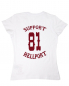 Preview: V-Neck: SUPPORT 81 - White