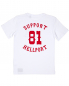 Preview: T-Shirt: SUPPORT 81 - Weiss