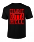 Preview: T-Shirt: STRAIGHT OUTTA HELL - Schwarz