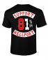 Preview: T-Shirt: SUPPORT 81%ER - Schwarz