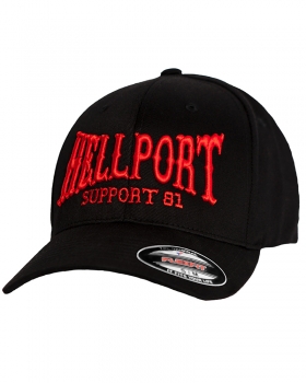 Cap: Hellport | Rot - Schwarz
