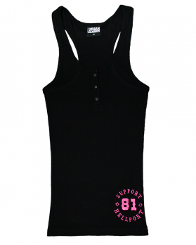 TankTop: SUPPORT 81 - Schwarz