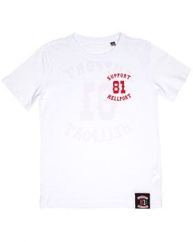 T-Shirt: SUPPORT 81 - Weiss