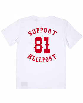 T-Shirt: SUPPORT 81 - Weiss