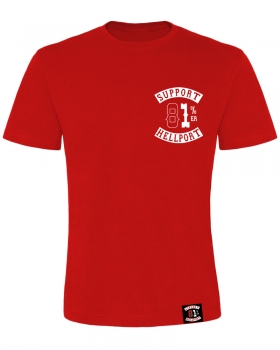 T-Shirt: SUPPORT 81%ER - Red