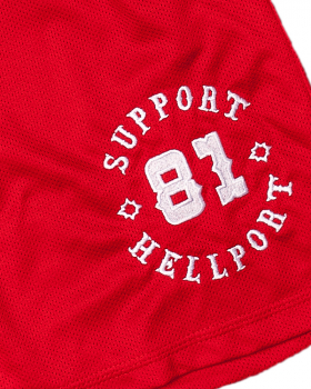 Shorts: SUPPORT 81 - Red