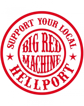 Sticker: BRM HELLPORT | Round