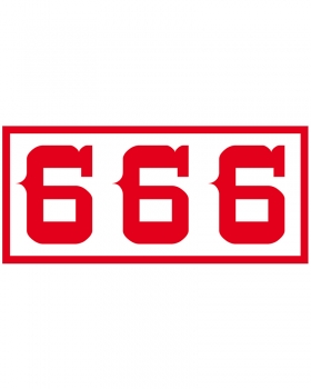 Sticker: 666