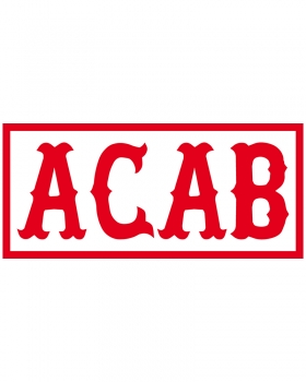 Aufkleber: ACAB