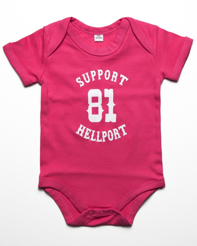 Baby Bodysuit : SUPPORT 81 - Pink