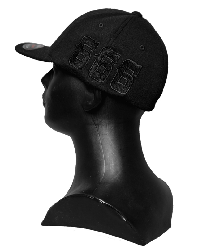 Cap: 666 | Black - Black