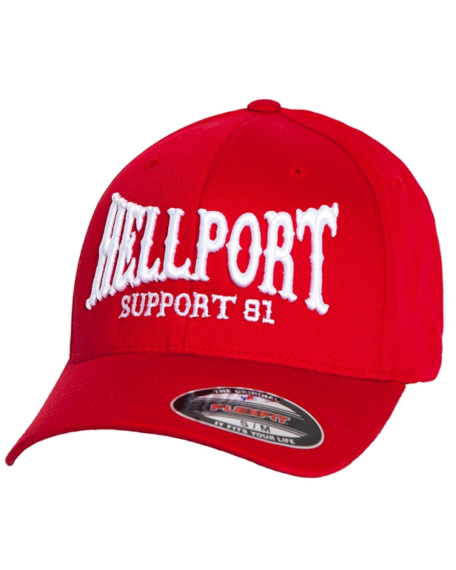 Cap: Hellport | White - Red