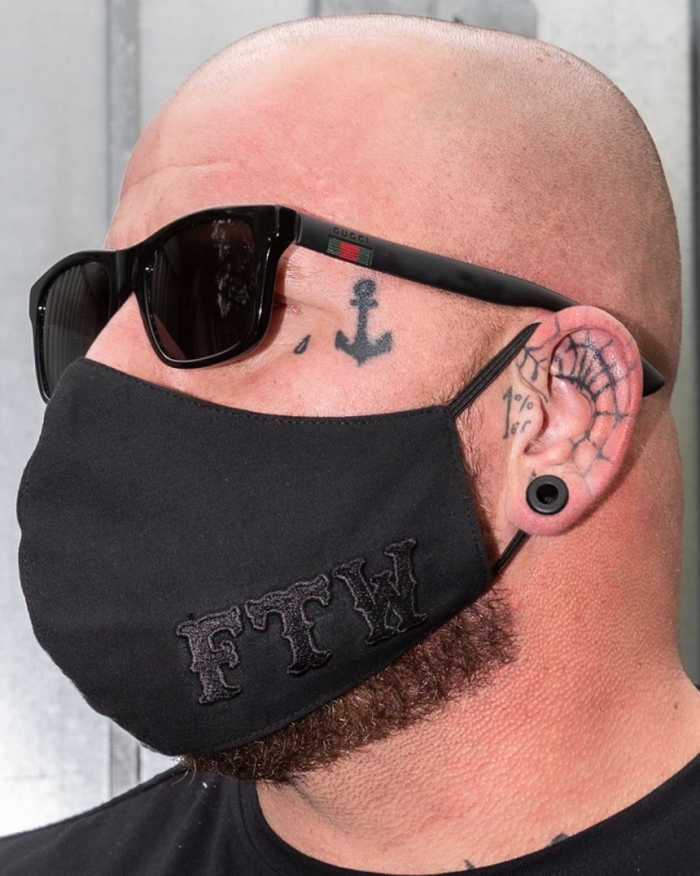 Mousk Mask : FTW | Black - Black