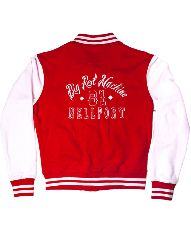 College Jacke: SUPPORT 81 HELLPORT - R-W