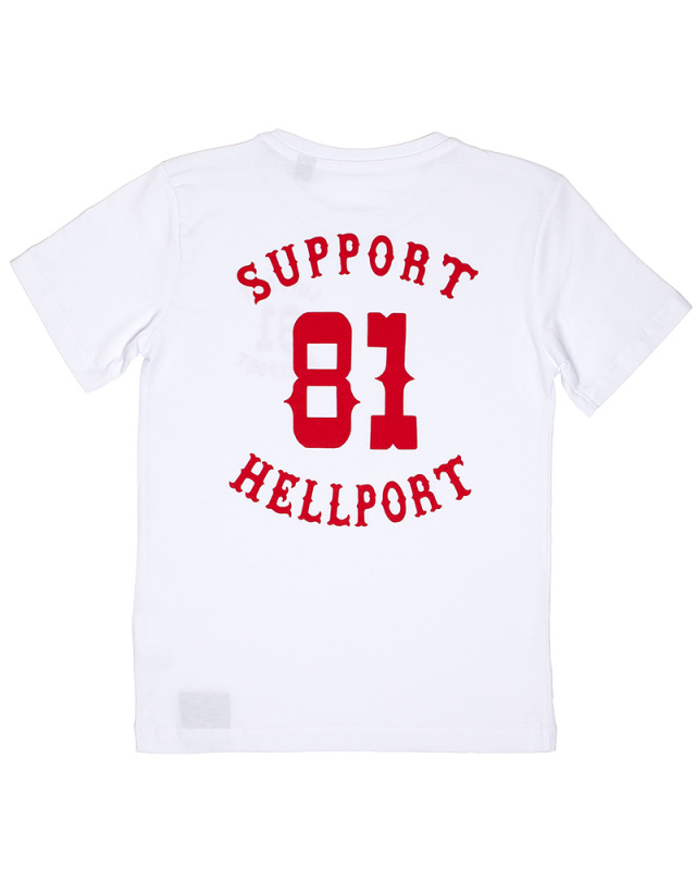 T-Shirt: SUPPORT 81 - White