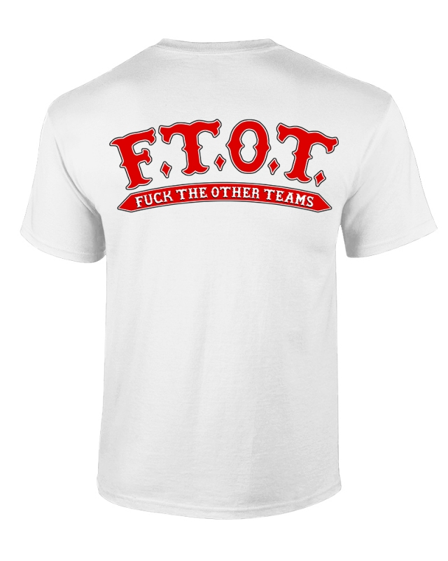 T-Shirt: FTOT ROT/WEISS - Weiss