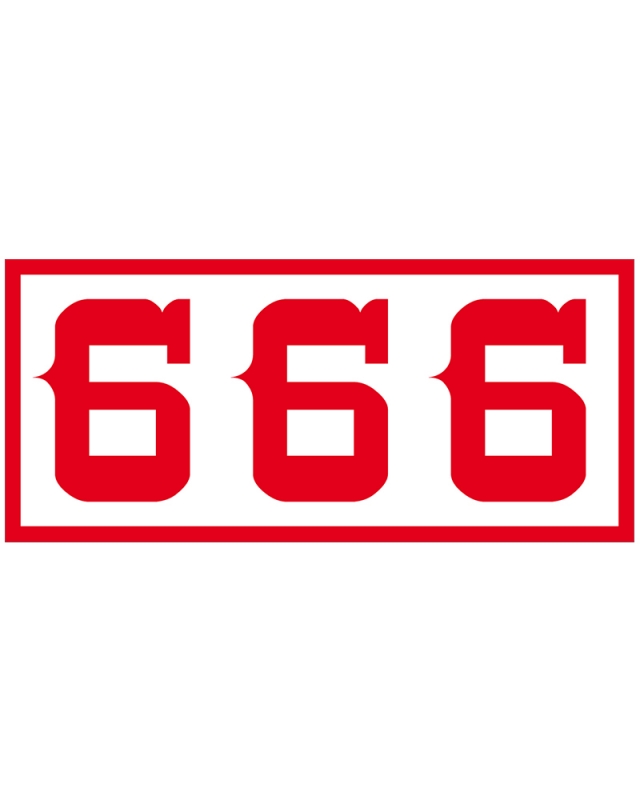 Sticker: 666